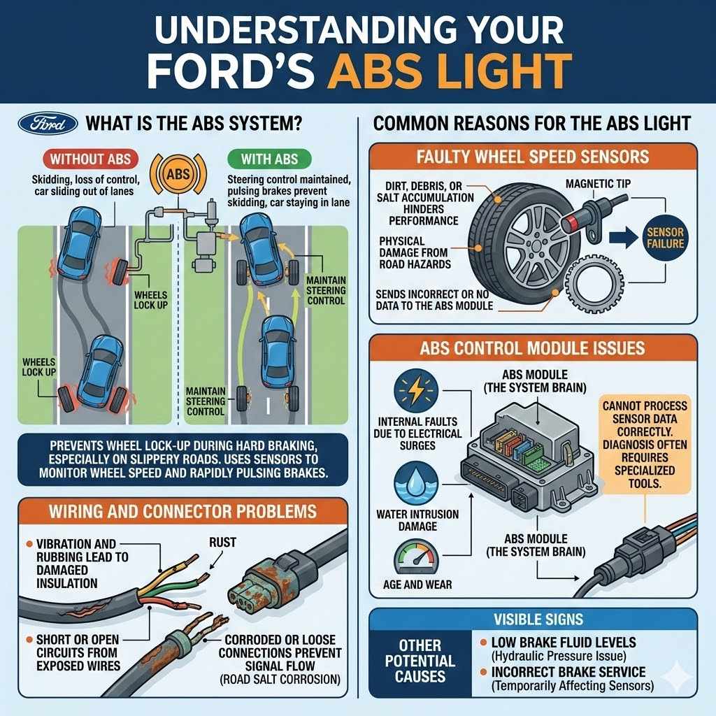 Understanding Your Ford's ABS Light