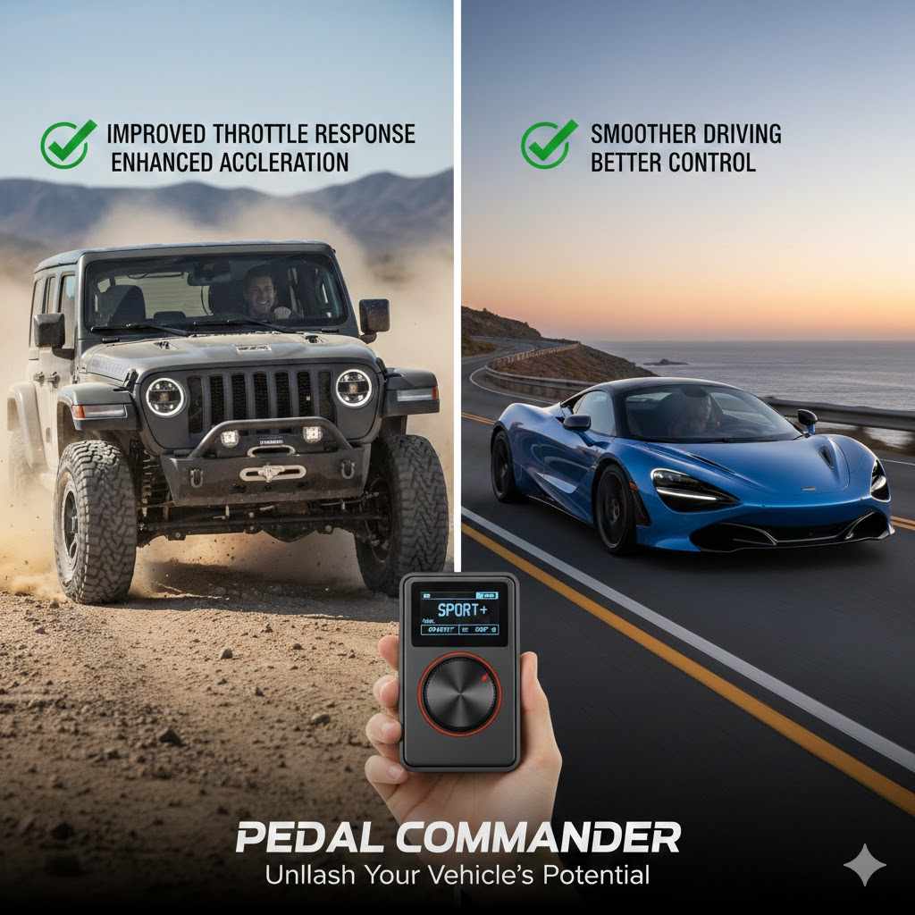 What Are the Benefits of a Pedal Commander?