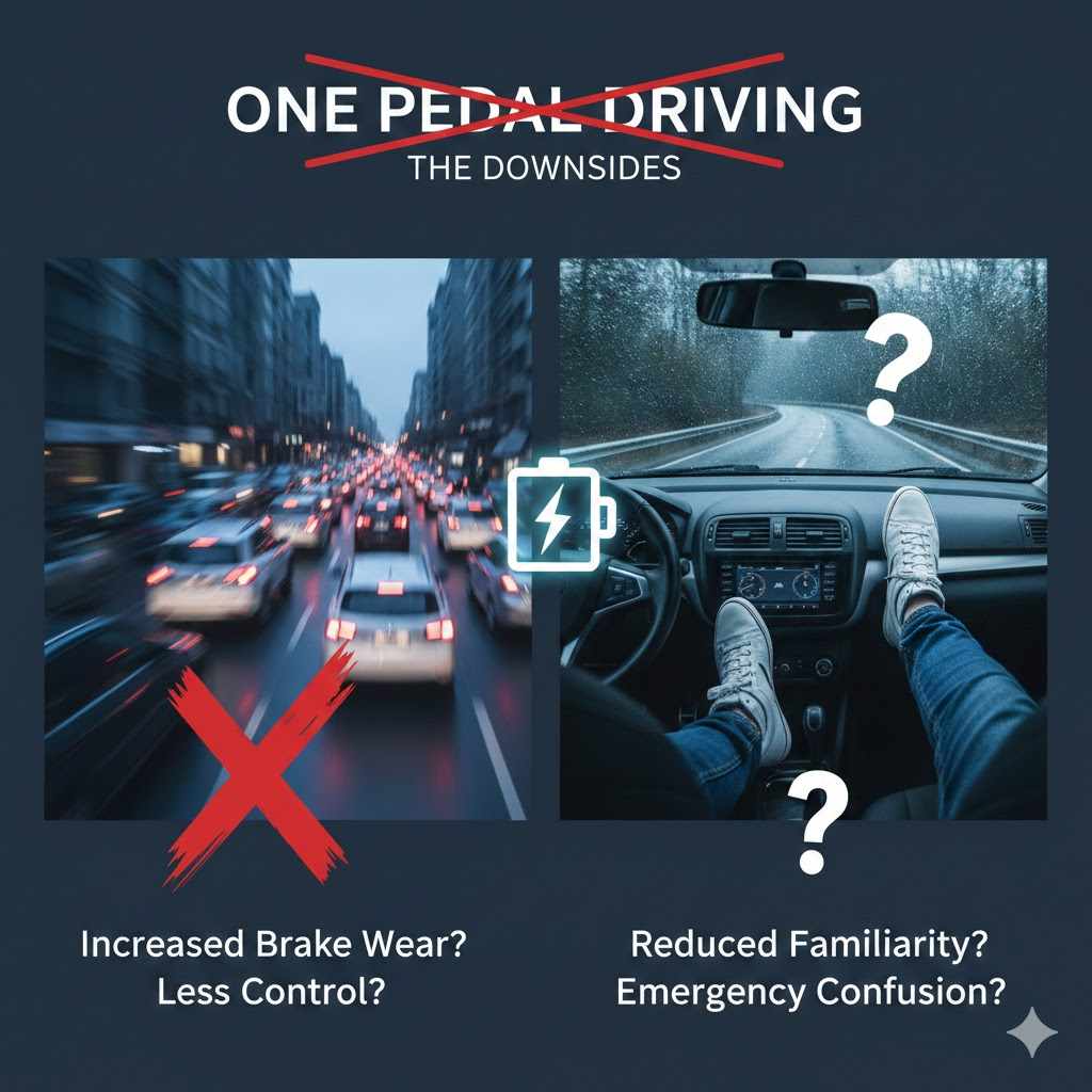 What Are the Disadvantages of One Pedal Driving