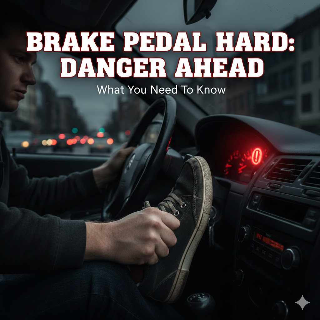 What Happens When Your Brake Pedal Is Hard