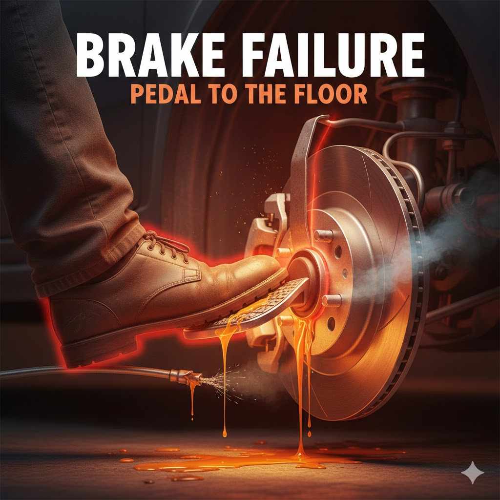 What Happens When Your Brake Pedal Is Hard