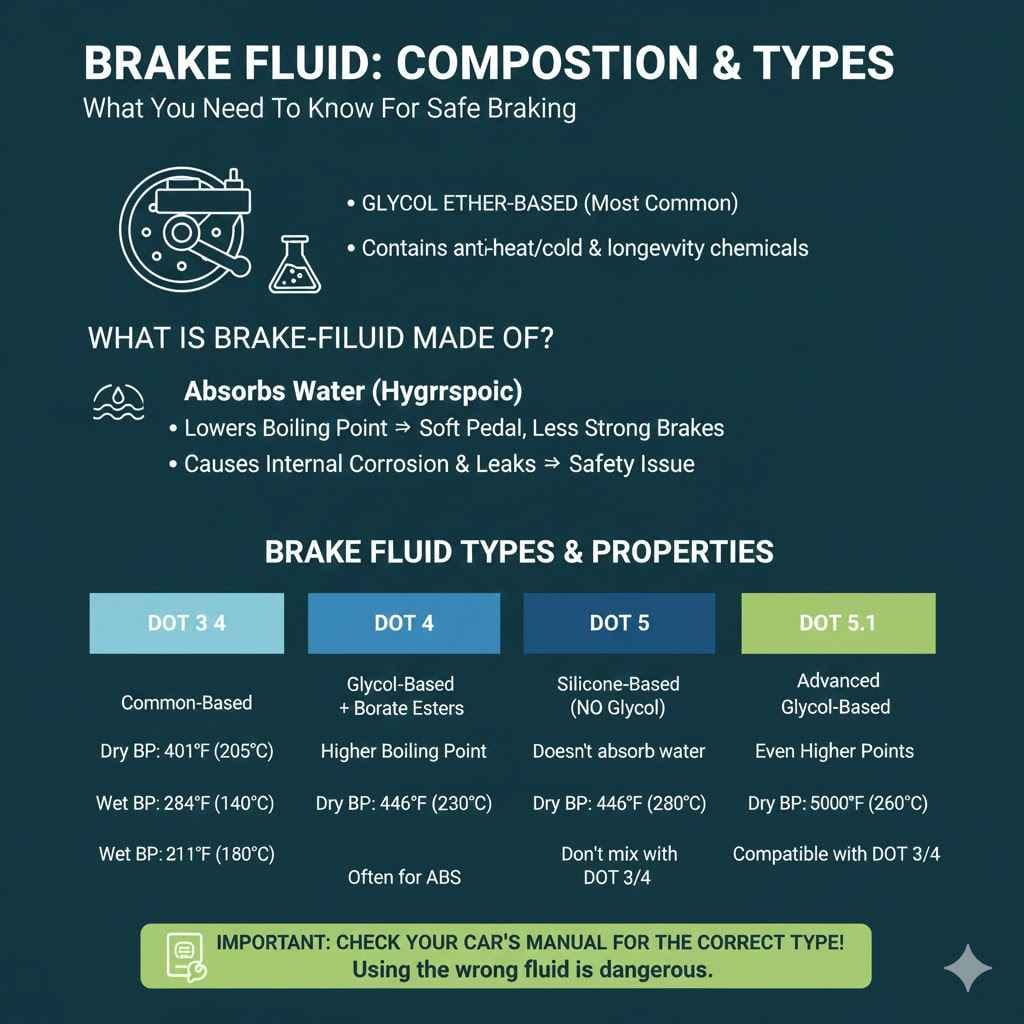 What Is Brake Fluid Made Of