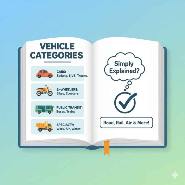 What are the Different Categories of Vehicles Explained Simply