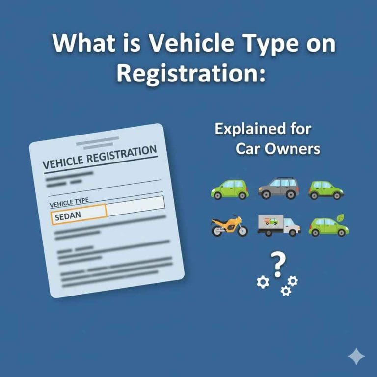 What is Vehicle Type on Registration