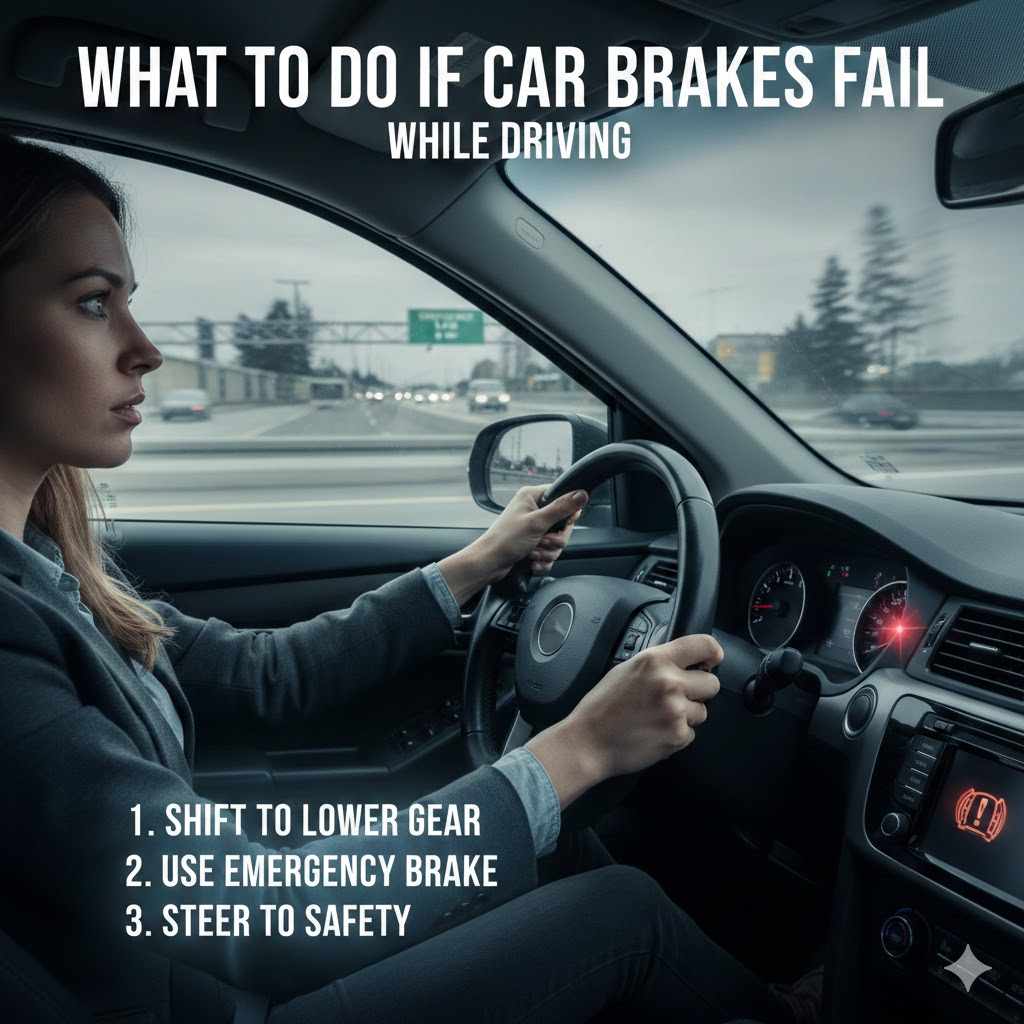What to Do If Car Brakes Fail While Driving