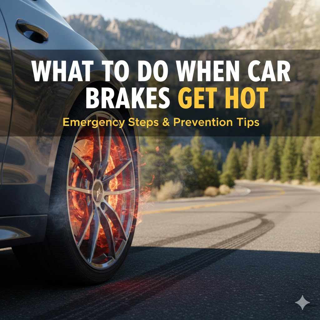What to Do When Car Brakes Get Hot