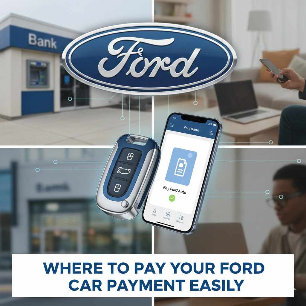 Where to Pay Your Ford Car Payment Easily