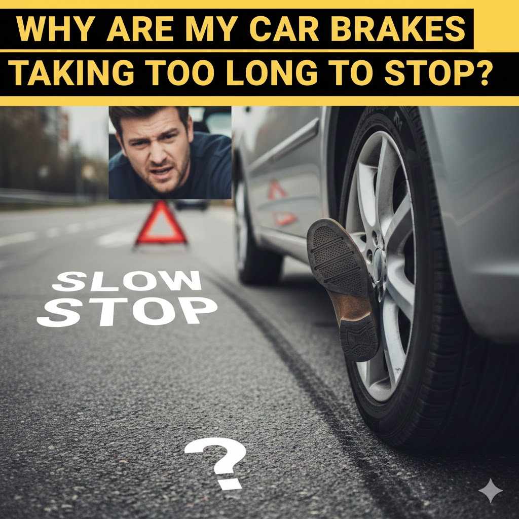 Why Are My Car Brakes Taking Too Long to Stop