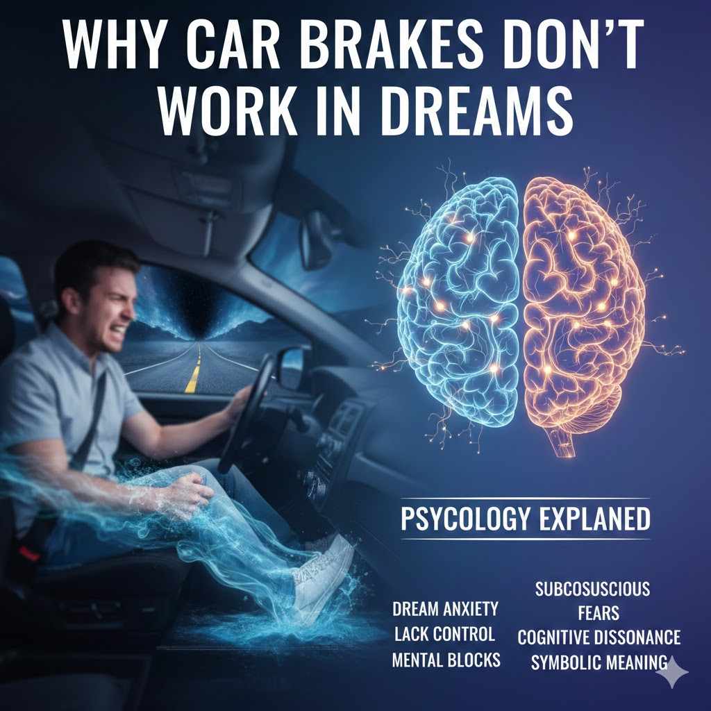 Why Car Brakes Don’t Work In Dreams Psychology Explained