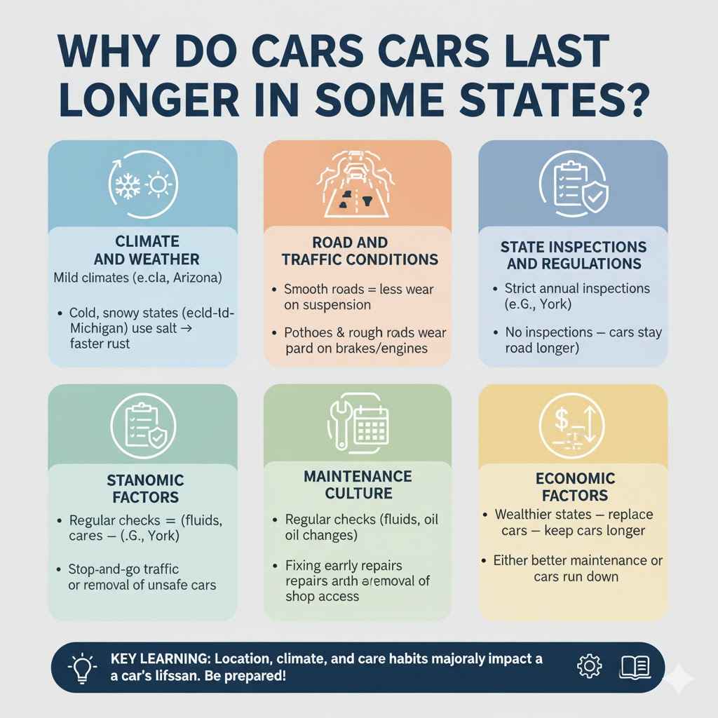 Why Do Cars Last Longer In Some States?