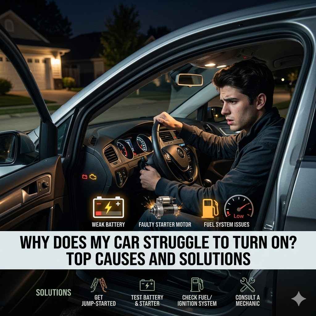 Why Does My Car Struggle to Turn On