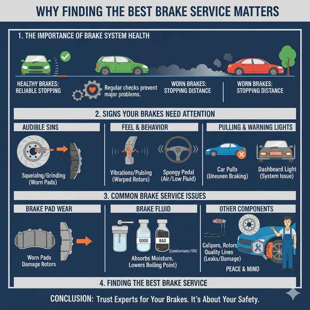 Why Finding the Best Brake Service Matters