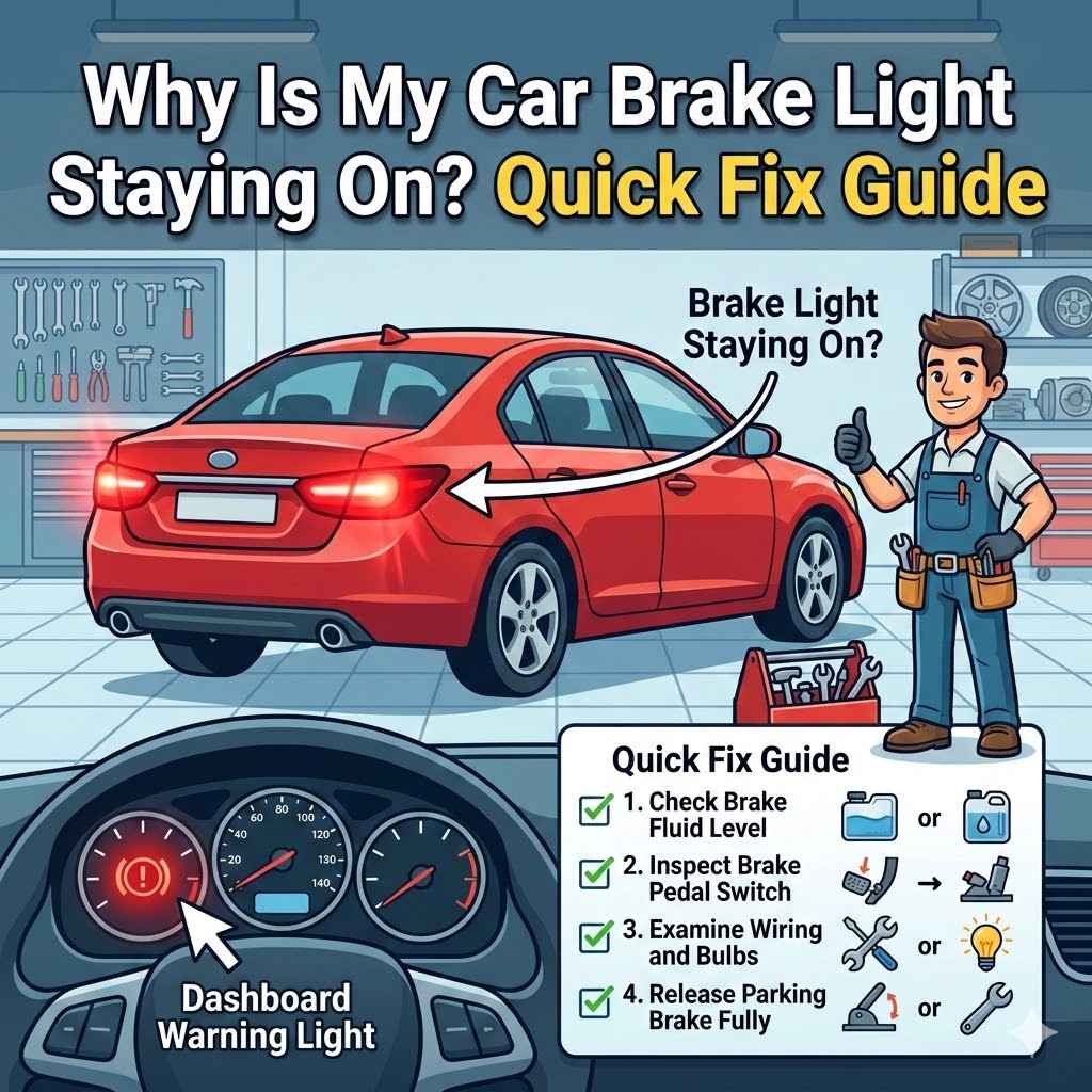 Why Is My Car Brake Light Staying On
