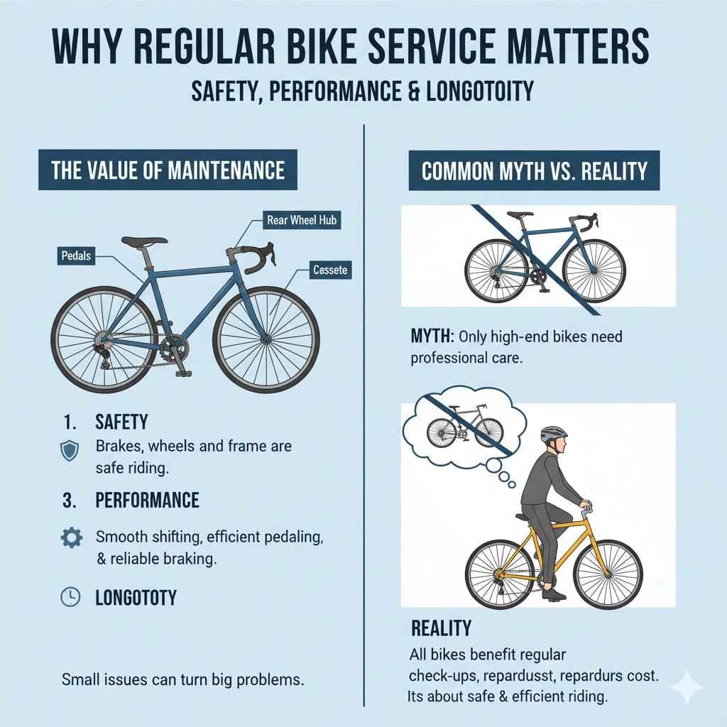 Why Regular Bike Service Matters