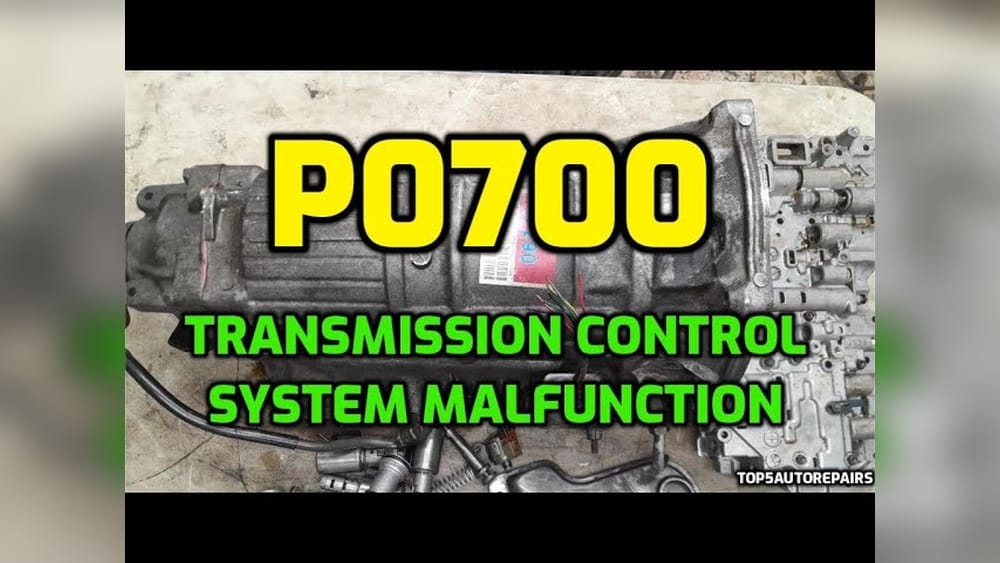What Does Transmission Control System Malfunction Mean