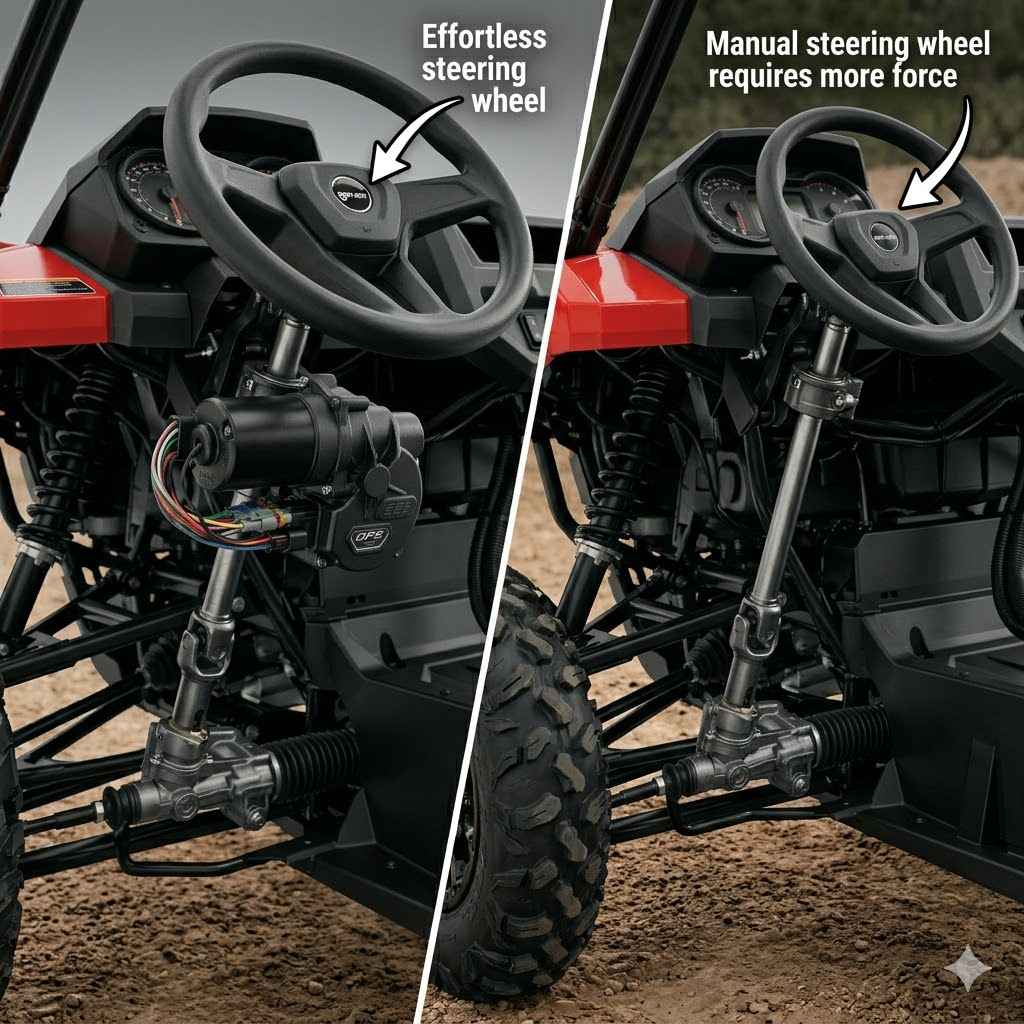 Can-Am Commander Power Steering