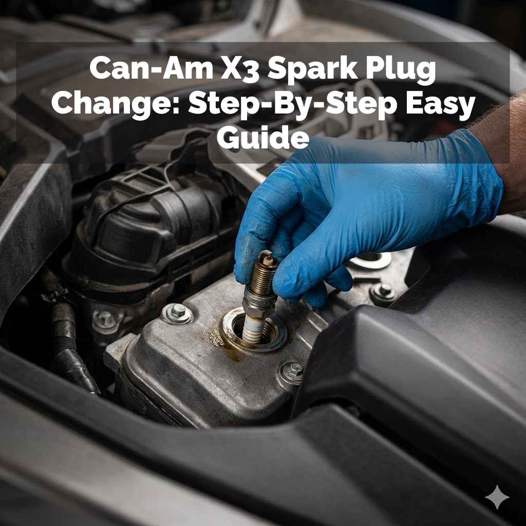 Can-Am X3 Spark Plug Change