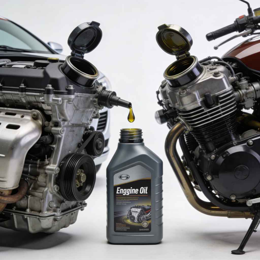 Can Car Engine Oil Be Used In A Motorcycle