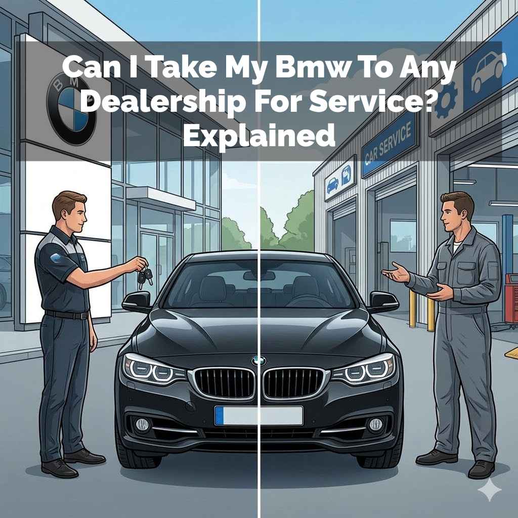 Can I Take My Bmw To Any Dealership For Service