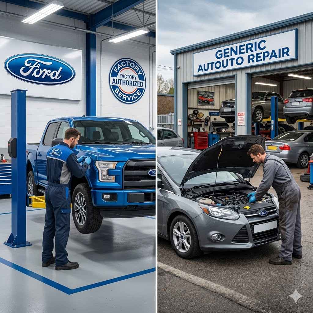 Can I Take My Ford To Any Dealer For Service