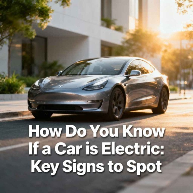 How Do You Know If a Car is Electric