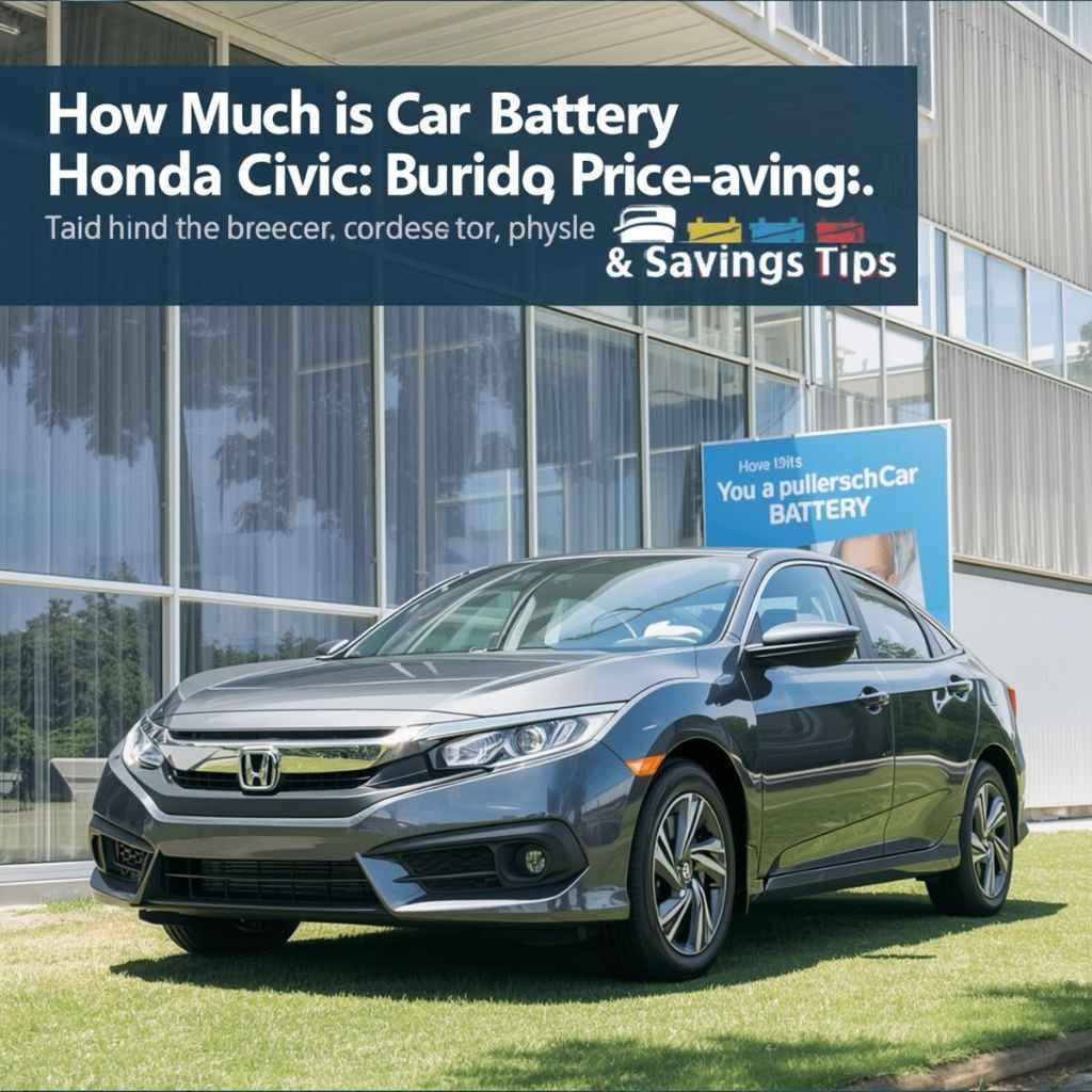 How Much is Car Battery Honda Civic