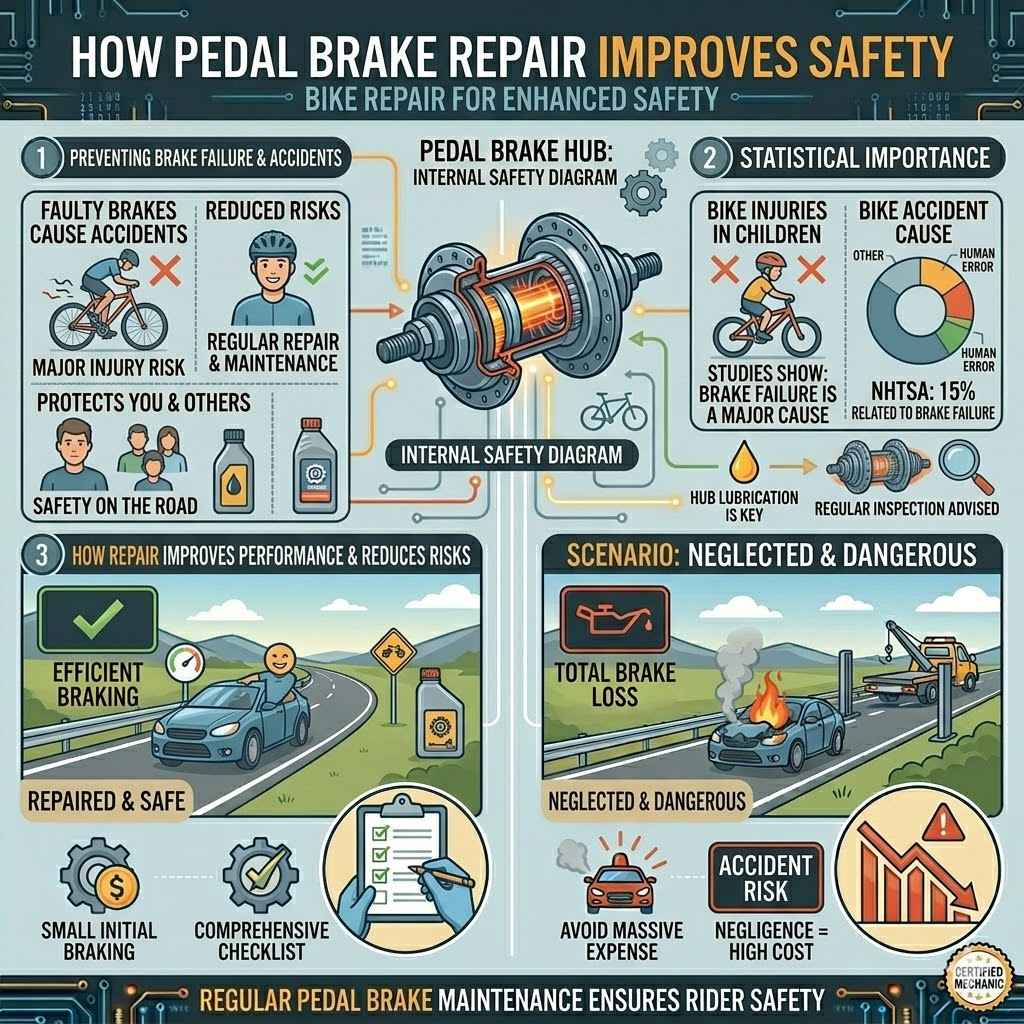 How Pedal Brake Repair Improves Safety