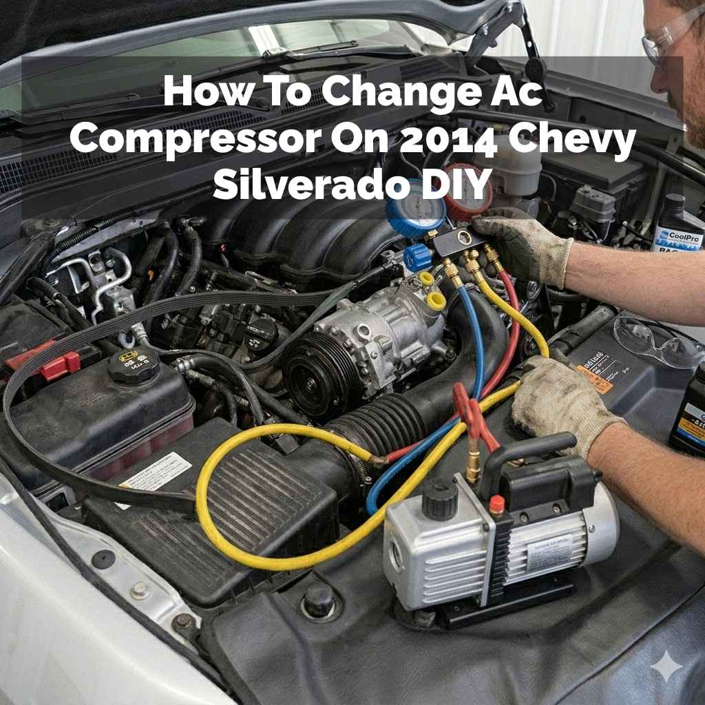 How To Change Ac Compressor On 2014 Chevy Silverado DIY