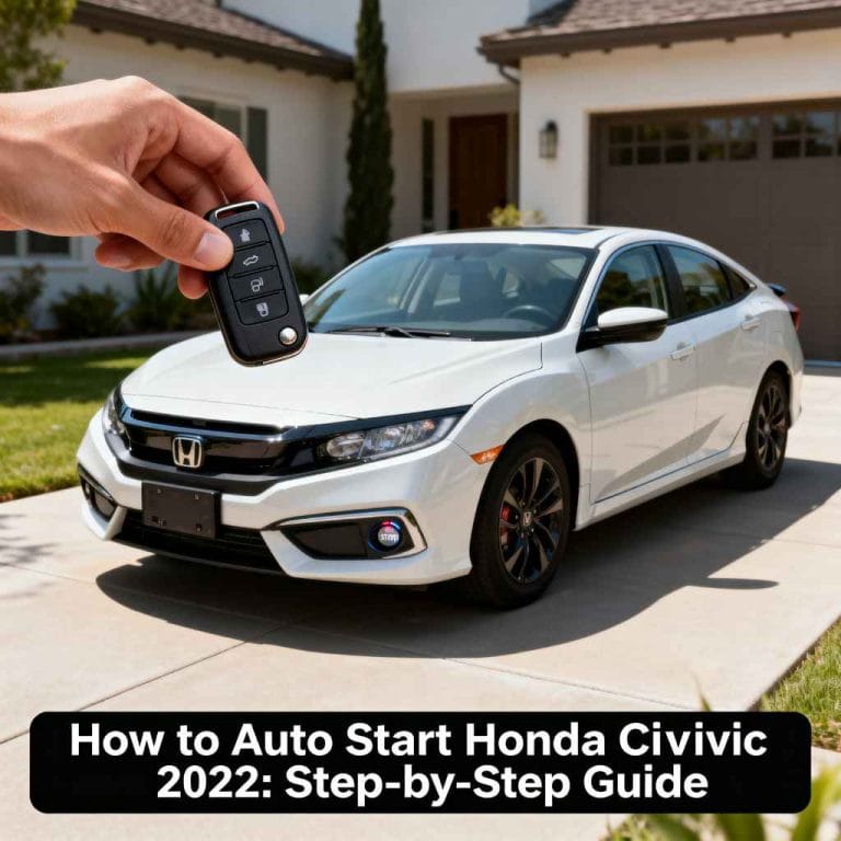 How to Auto Start Honda Civic 2022