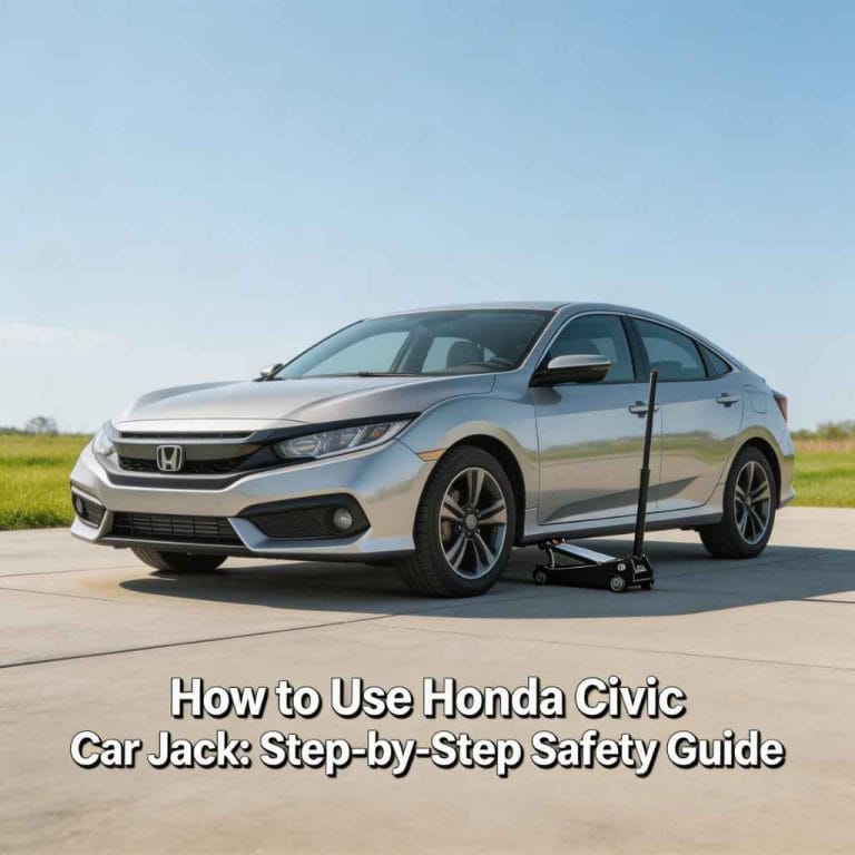 How to Use Honda Civic Car Jack