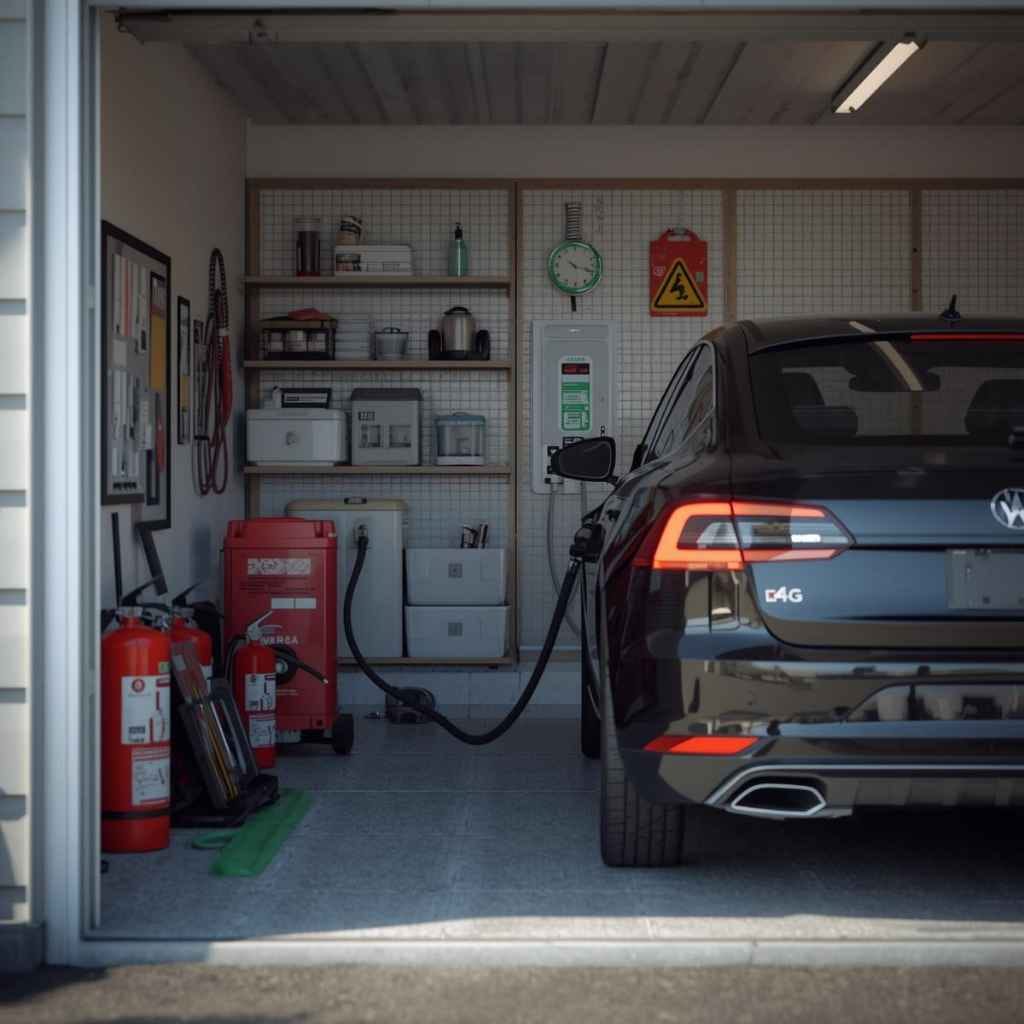 Is It Safe To Charge Electric Car In Garage?