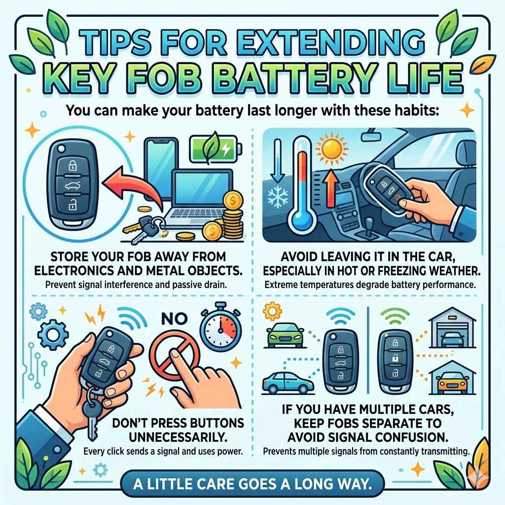 Tips For Extending Key Fob Battery Life