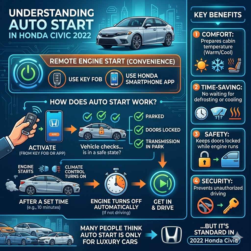 Understanding Auto Start In Honda Civic 2022