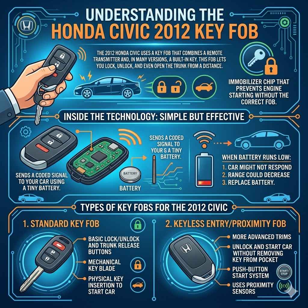 Understanding The Honda Civic 2012 Key Fob