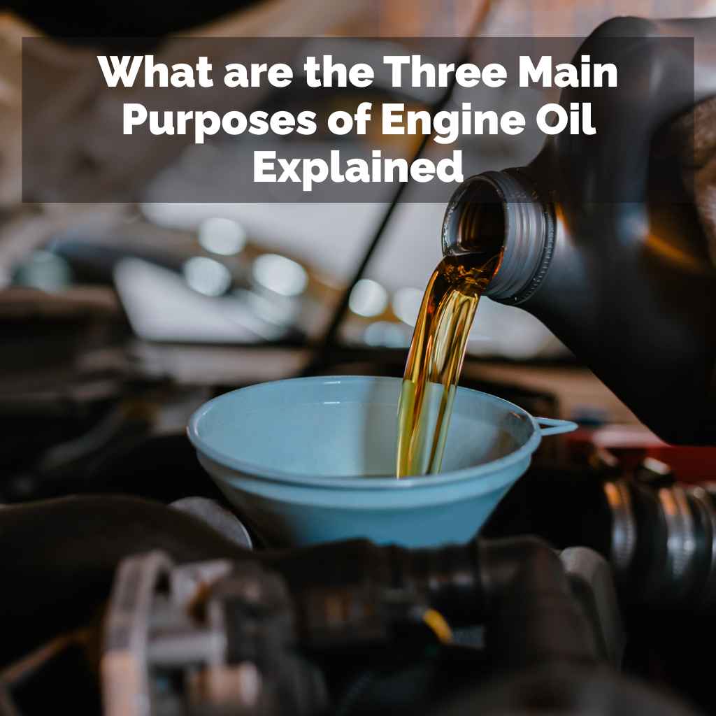 What are the Three Main Purposes of Engine Oil Explained