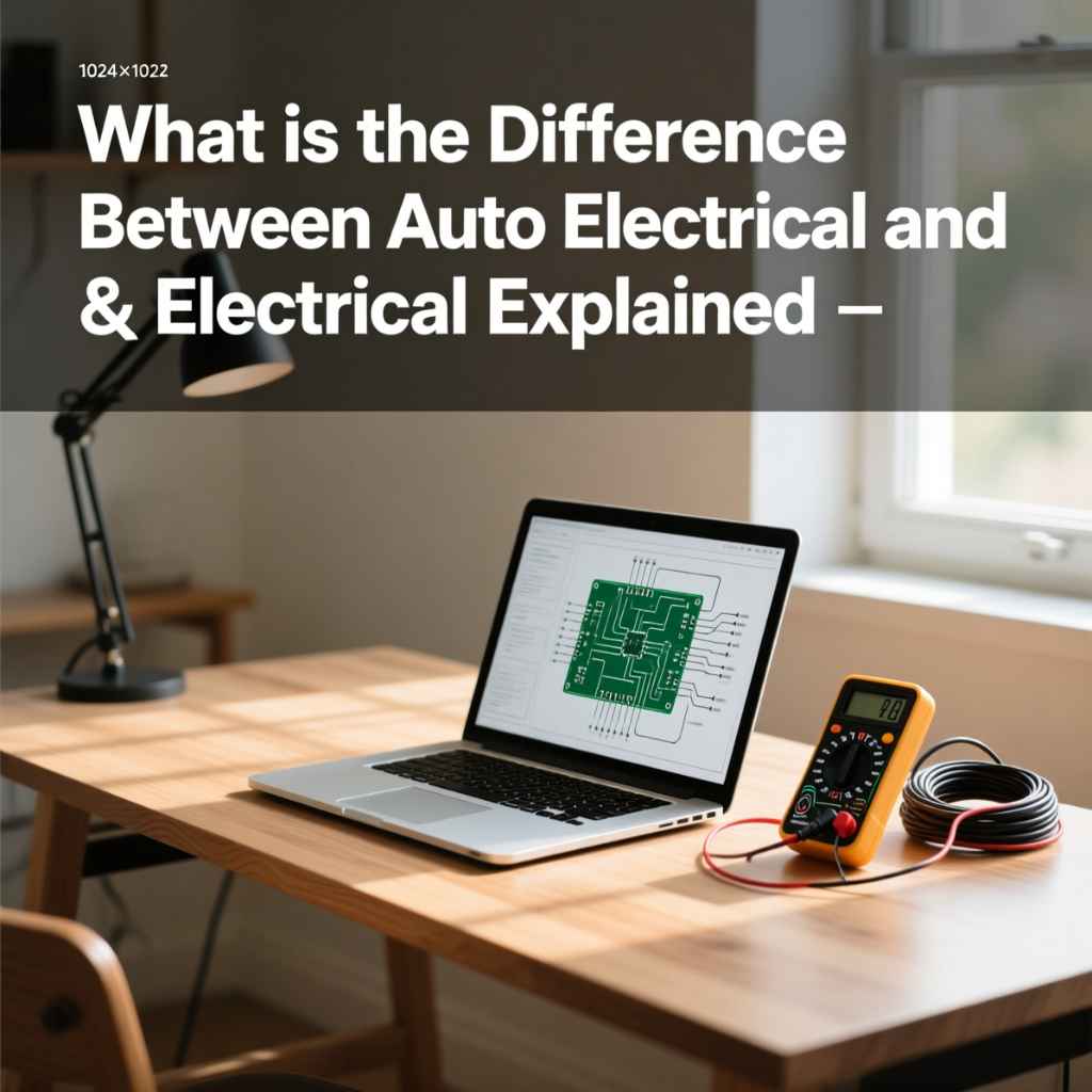 What is the Difference Between Auto Electrical and Electrical Explained