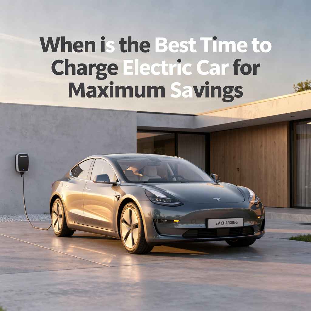 When is the Best Time to Charge Electric Car for Maximum Savings