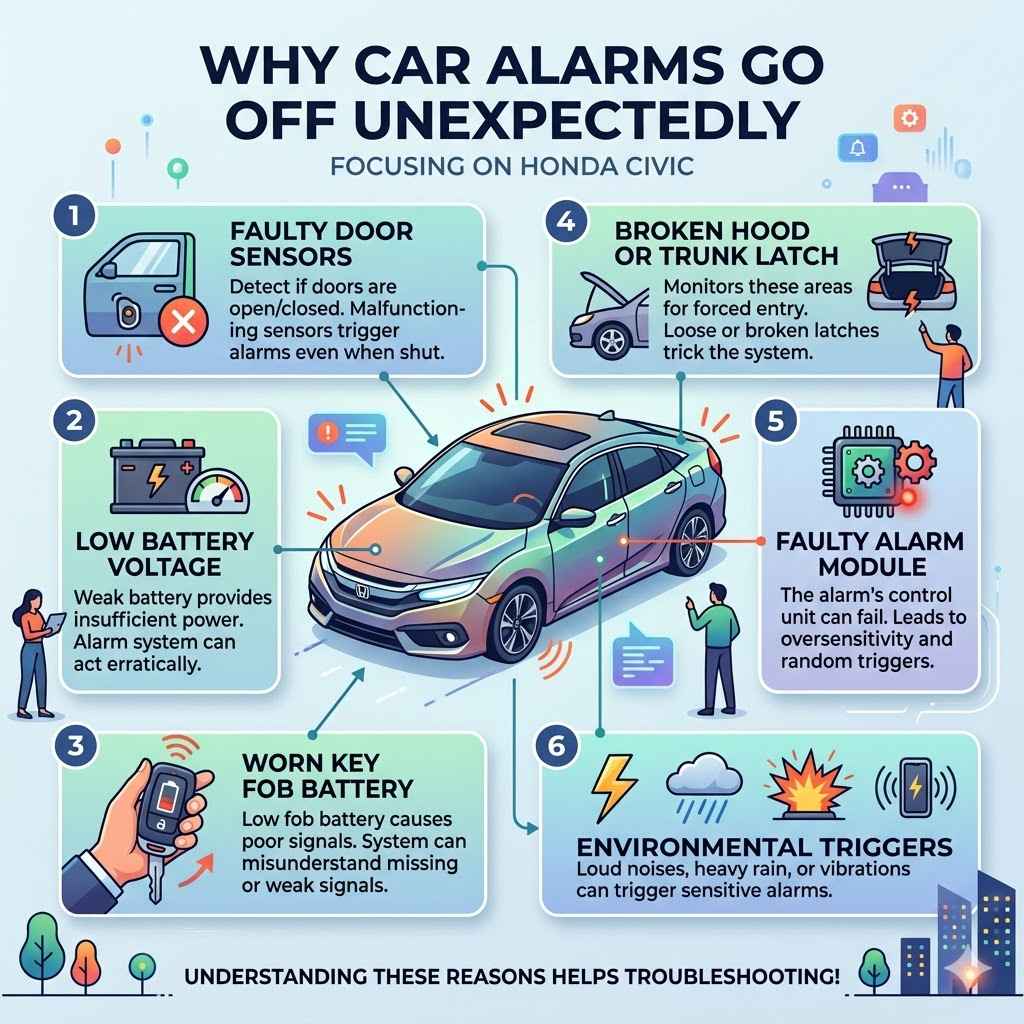 Why Car Alarms Go Off Unexpectedly
