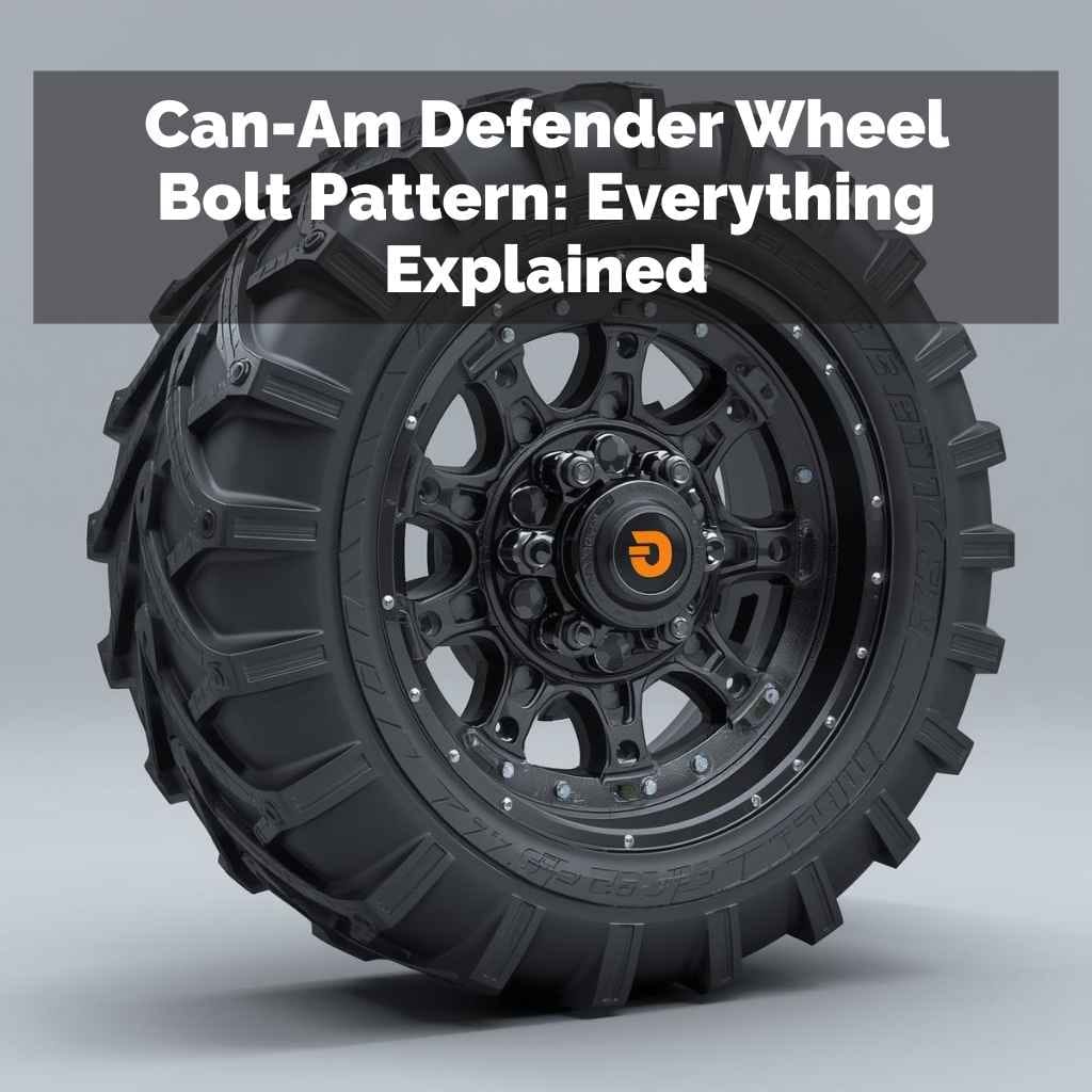 Can-Am Defender Wheel Bolt Pattern