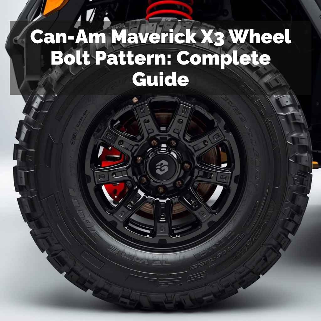 Can-Am Maverick X3 Wheel Bolt Pattern