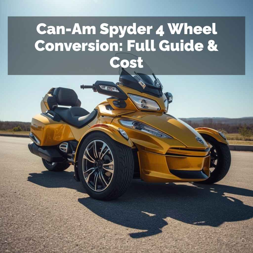 Can-Am Spyder 4 Wheel Conversion