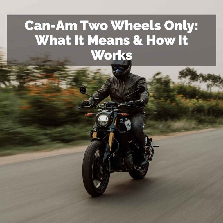 Can-Am Two Wheels Only