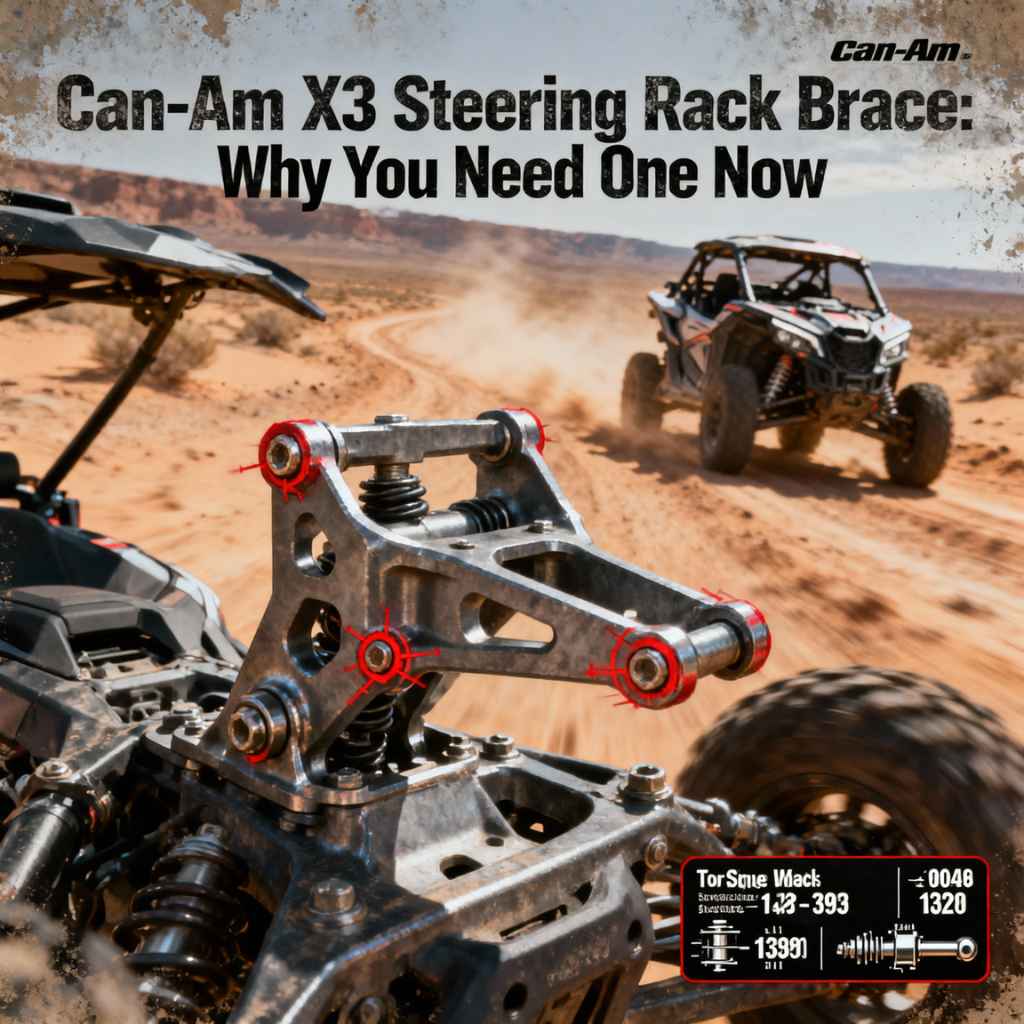 Can-Am X3 Steering Rack Brace