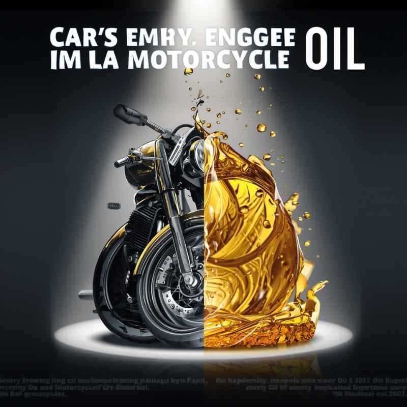 Can Car Engine Oil Be Used In A Bike