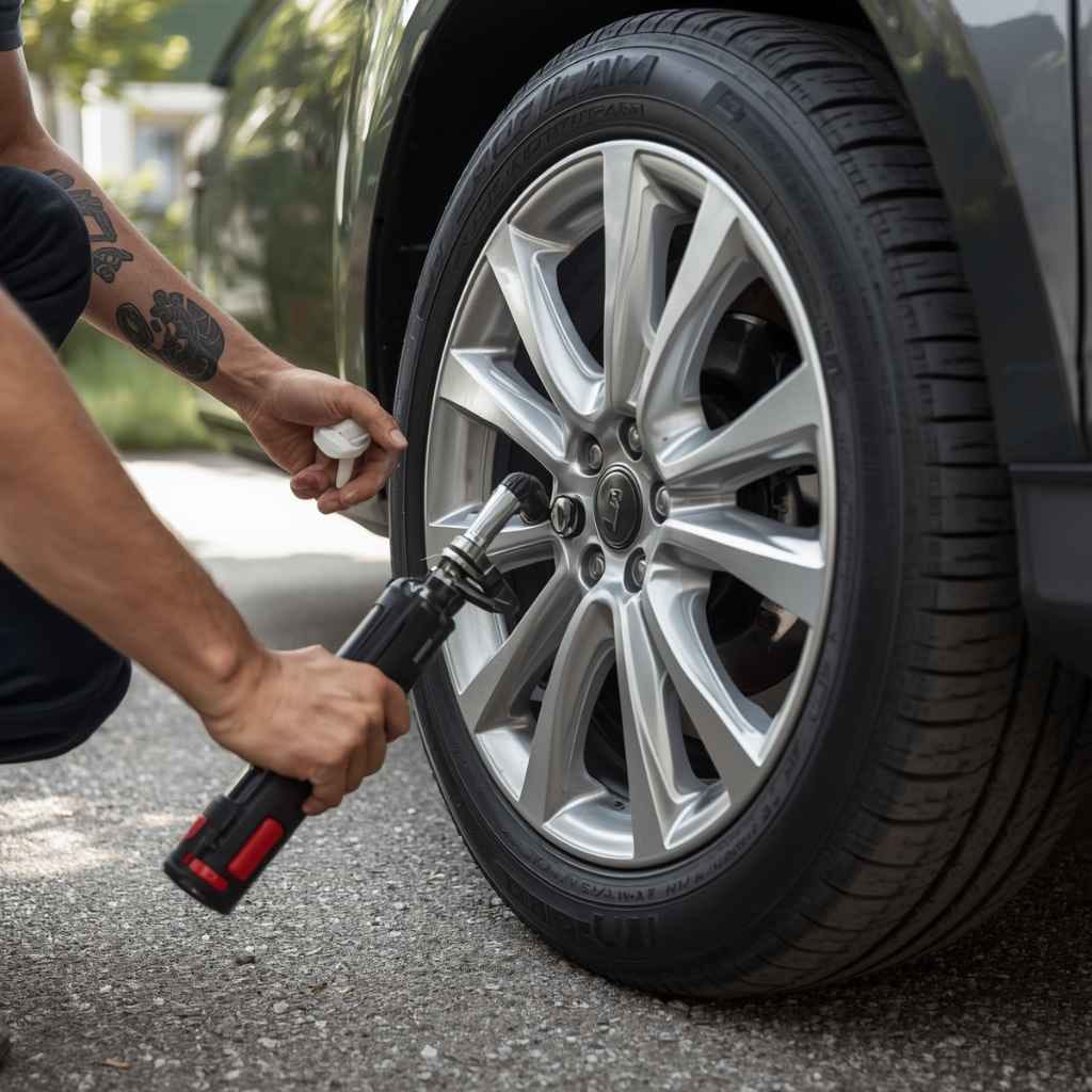 Can You Fill Car Tire With Bike Pump