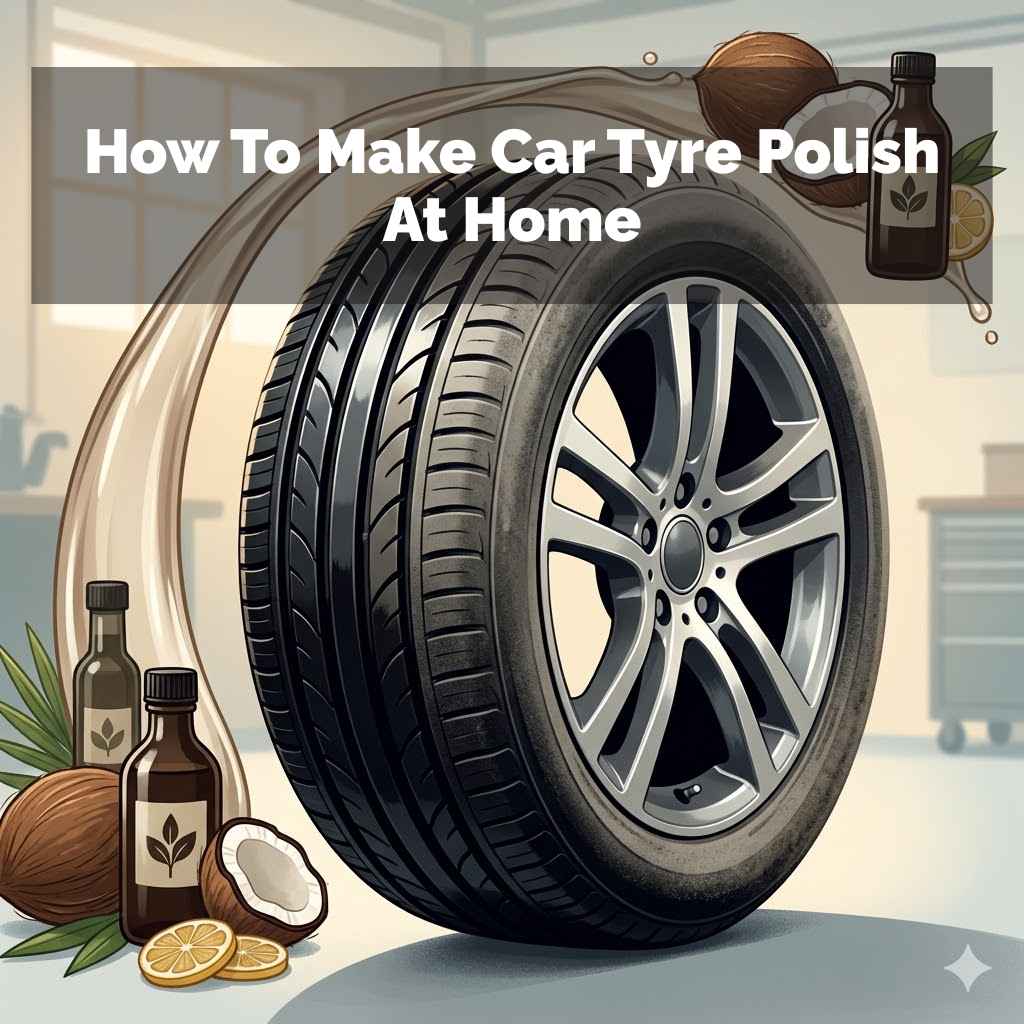 How To Make Car Tyre Polish At Home