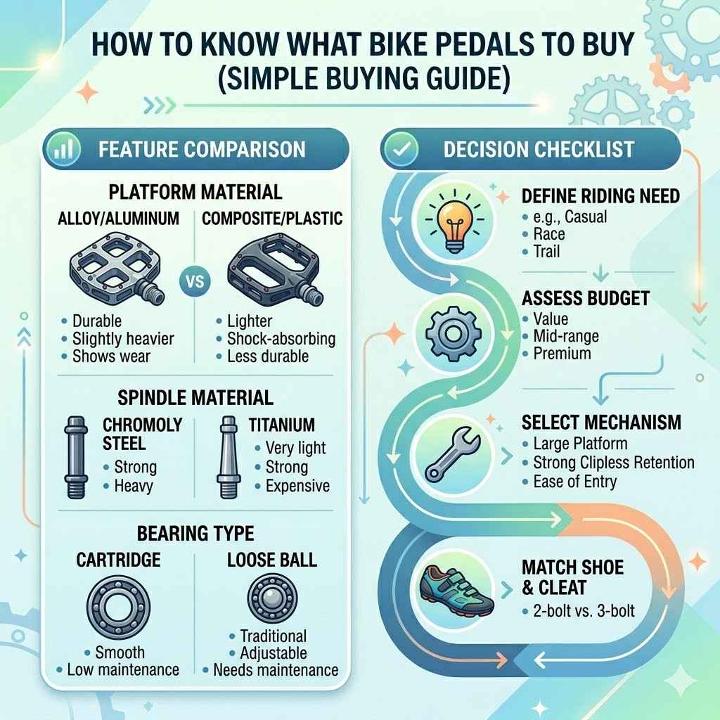 Understanding Bike Pedals