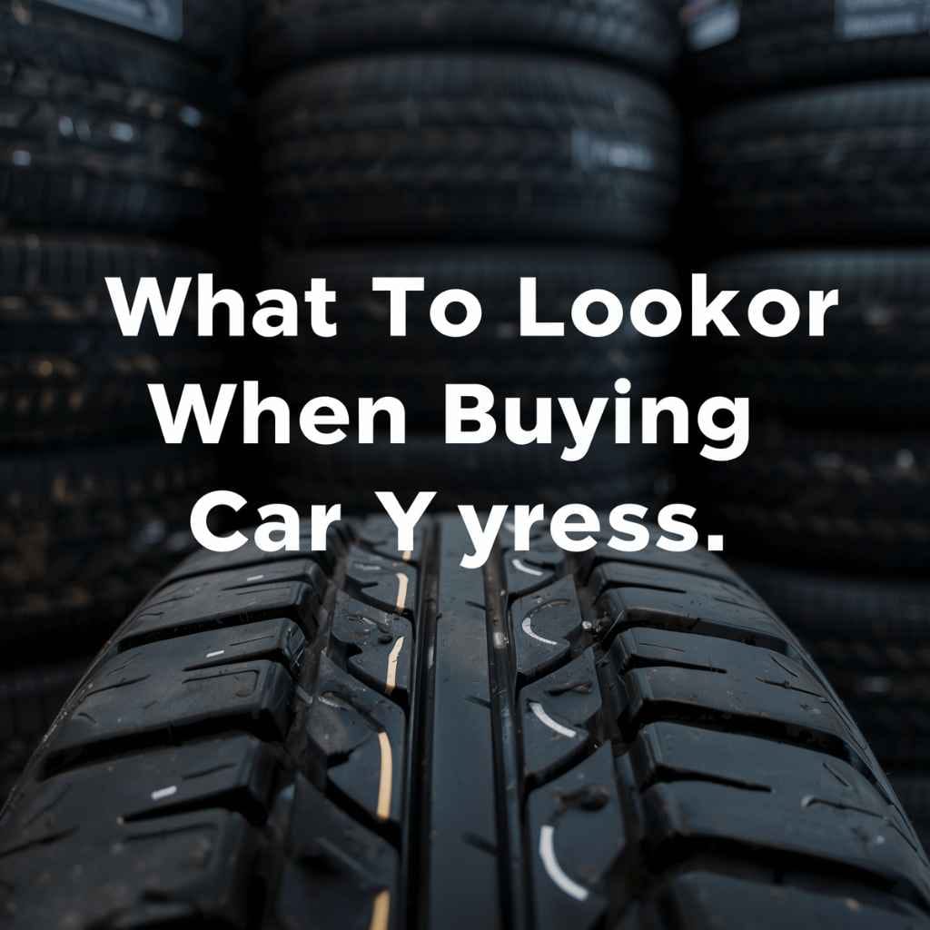 What To Look For When Buying Car TyresWhat To Look For When Buying Car Tyres
