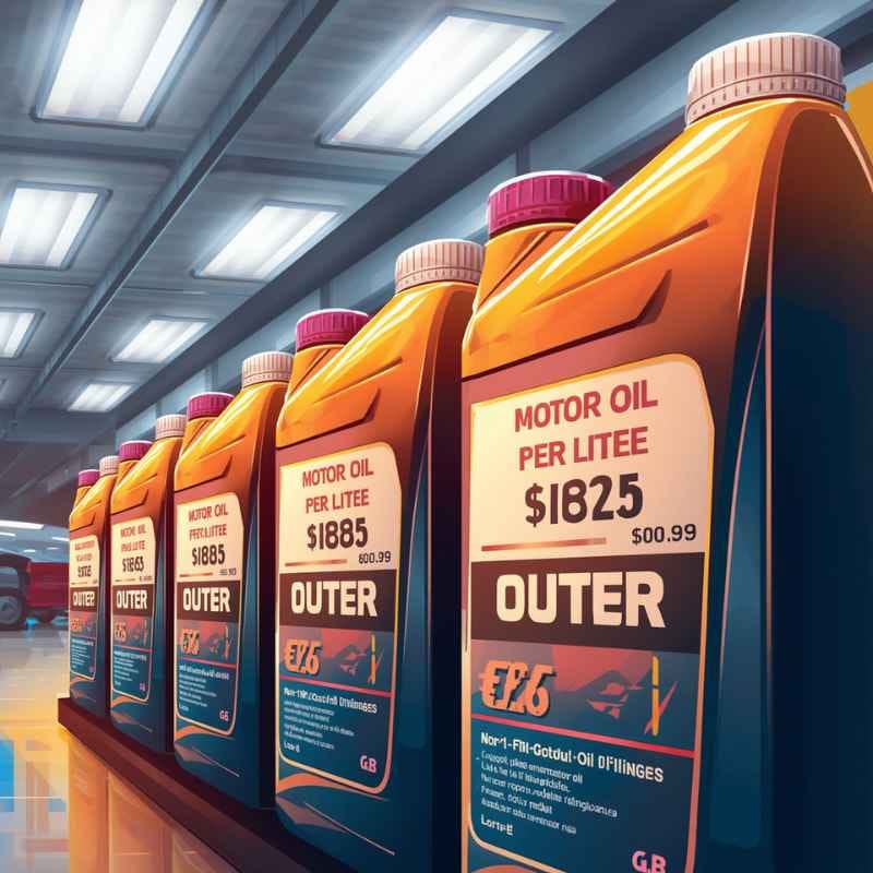 How Much Does Motor Oil Cost Per Litre
