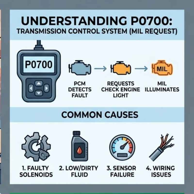 Understanding the P0700 Transmission Control System Code
